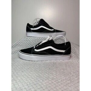 Vans Old Skool Men's Black Canvas Sneakers Size 12 Skater Streetwear
